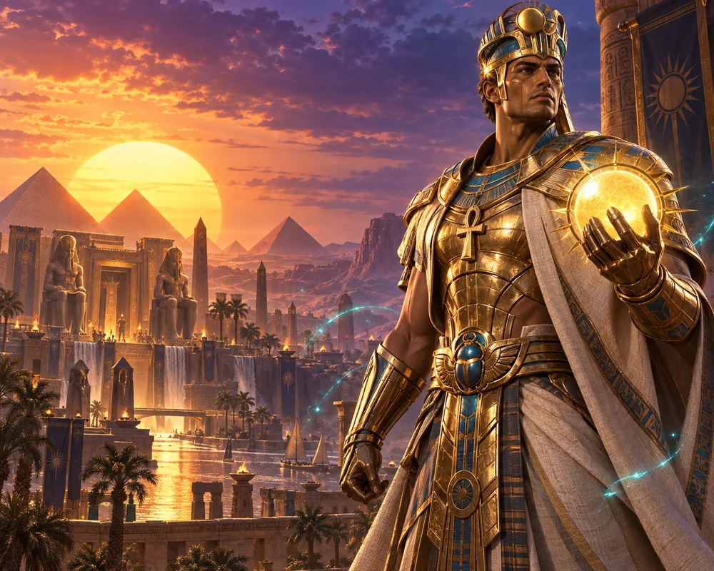 Оригинальная иллюстрация игры EGYPT от FLIP